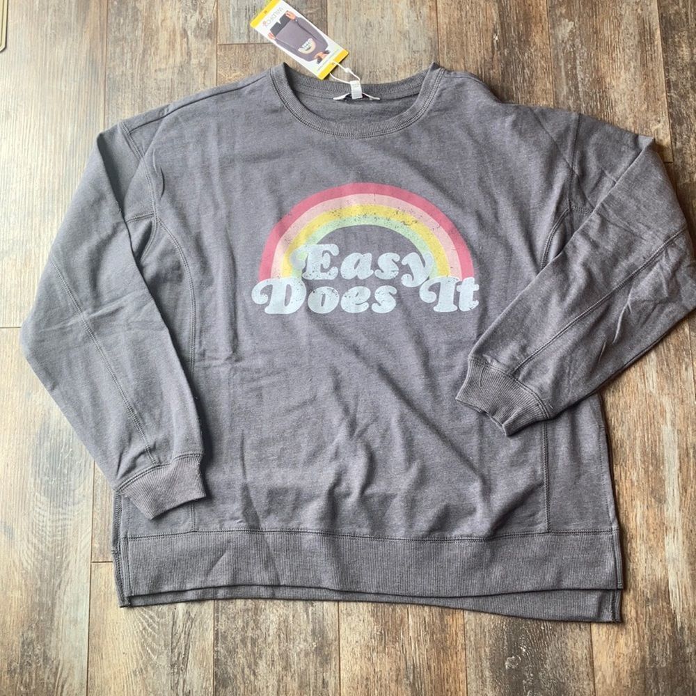 WildFox Statement Sweatshirt-"Easy Does It"